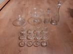 Des verres/vases/bols en cristal et des carafes en cristal, Collections, Porcelaine, Cristal & Couverts, Enlèvement ou Envoi