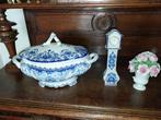 delfts blauw, radnor, chokin met goud, Antiek en Kunst, Ophalen