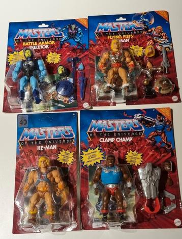 Lot van 4 figuren en 1 voertuig - masters of the universe beschikbaar voor biedingen