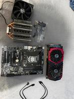 Pc gaming i5-6600K +RX480 8GB +carte mère B150 +ventirad, Enlèvement ou Envoi, Comme neuf