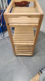 Houten badkamermeubel, Ophalen, Zo goed als nieuw