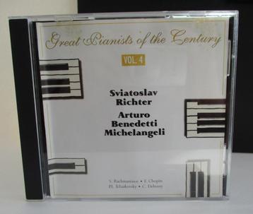 CD03-4.5: 5 CD's > Great Pianists of The CENTURY- €20,00