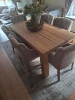 Landelijke eettafel zonder stoelen, Huis en Inrichting, Ophalen, Gebruikt, 50 tot 100 cm, Landelijk