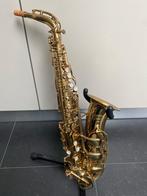 Vintage Dolnet M70 Altsaxofoon (Parijs, ca. 1971), Muziek en Instrumenten, Ophalen, Gebruikt, Alt, Met koffer