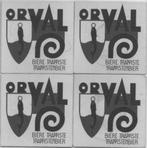 Bierviltjes ORVAL 6 stuks, Ophalen of Verzenden, Zo goed als nieuw, Viltje(s), Overige merken