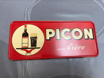 Picon reclamebord metaal beschikbaar voor biedingen