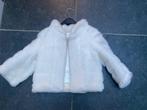 Jasje maat S, nep nerts, Kleding | Dames, Ophalen of Verzenden, Zo goed als nieuw, Maat 36 (S), Wit