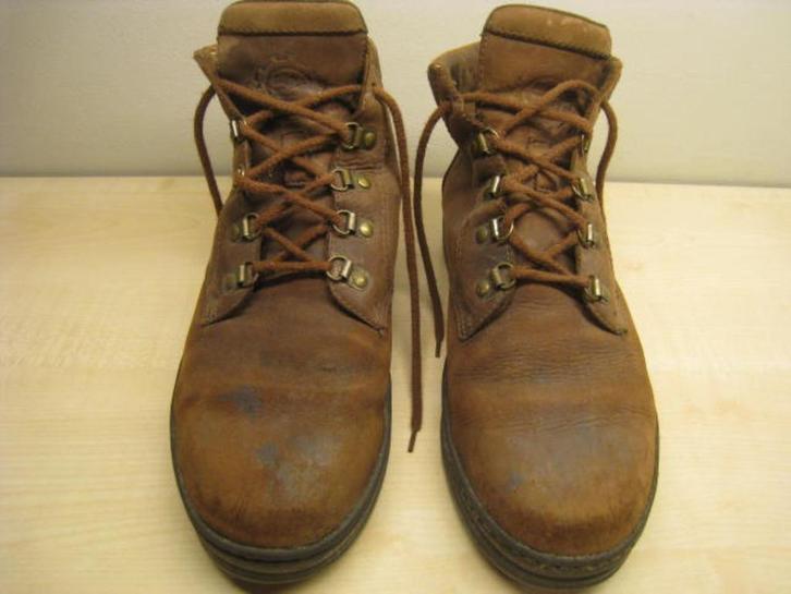 Bruine leder bottinen, heren, maat 41, merk LA Gear, mooi !!, Kleding | Heren, Schoenen, Ophalen