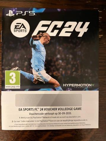 FC24 pour PS5 (coupon jeu) beschikbaar voor biedingen