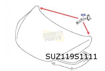 Suzuki Celerio Motorkapscharnier Links Origineel! 5742084M00