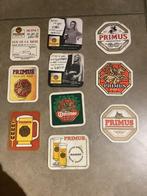 Lot de 10 sous bocks brasserie Primus Haacht, Collections, Marques de bière, Comme neuf