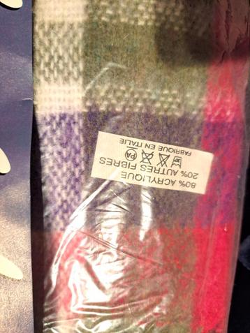 Plaid NIEUW ,NIET UIT DE VERPAKKING GEWEEST,dekenpp beschikbaar voor biedingen