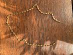 Prachtige halsketting goldplated., Handtassen en Accessoires, Kettingen, Ophalen of Verzenden, Nieuw, Goud, Overige materialen