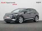 Audi Q4 e-tron Q4 e-Tron 82 kWh 45 S line, Auto's, Audi, Automaat, Navigatiesysteem, Overige modellen, Zwart