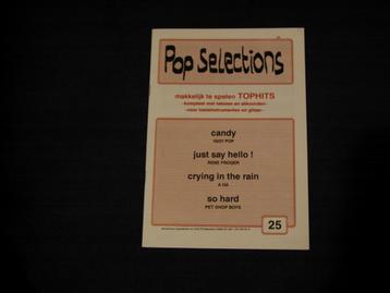 Pop Selections 25 pop selections 25 popselections 25 beschikbaar voor biedingen