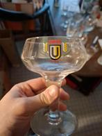 Verre Br Union Jumet Liseré vert, Collections, Envoi, Comme neuf, Verre ou Verres, Autres marques