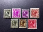 Postzegelreeks België 1934 Beeltenis Leopold 3, MH, Envoi, Non oblitéré, Trace d'autocollant