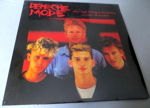 DEPECHE MODE - LP MORE THAN A PARTY IN AMSTERDAM LIVE 1983, Cd's en Dvd's, Vinyl | Rock, Nieuw in verpakking, Alternative, 12 inch