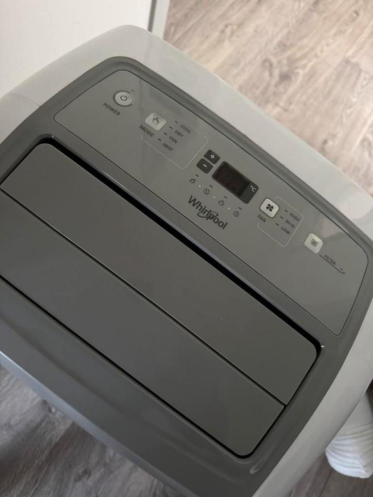Whirlpool PACW12HP mobiele airco + afstandsbediening, Elektronische apparatuur, Airco's, Mobiele airco, Afstandsbediening, Ophalen