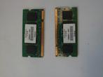 2x Samsung 512mb ddr2 ram latjes, Computers en Software, RAM geheugen, Ophalen of Verzenden, Zo goed als nieuw, DDR2