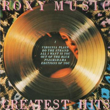 ROXY MUSIC – Greatest Hits  ( 1977 Pop Rock LP )