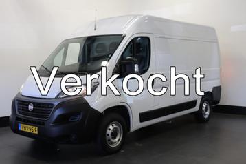 Fiat Ducato 2.3 MultiJet 120PK L2H2 EURO 6 - Airco - Navi -, Auto's, Wit, Electronic Stability Program (ESP), Onderhoudsboekje