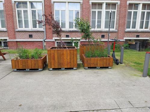 Ibc bloembak, Vijver, enz, Tuin en Terras, Bloembakken en Plantenbakken, Nieuw, Overige materialen, Binnen, Balkon, Tuin, 60 cm of meer