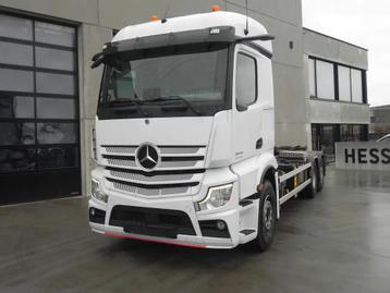 Mercedes-Benz Actros 2543 Containerhaaksysteem 6x2 met naloo beschikbaar voor biedingen