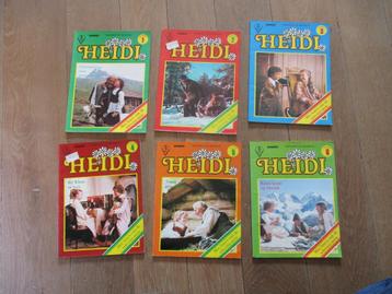 Heidi - serie van 6 boekjes, is een boek van tv serie. kinde beschikbaar voor biedingen