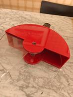Guzzini Papillon taartschotel vintage, Huis en Inrichting, Ophalen of Verzenden, Zo goed als nieuw, Rood