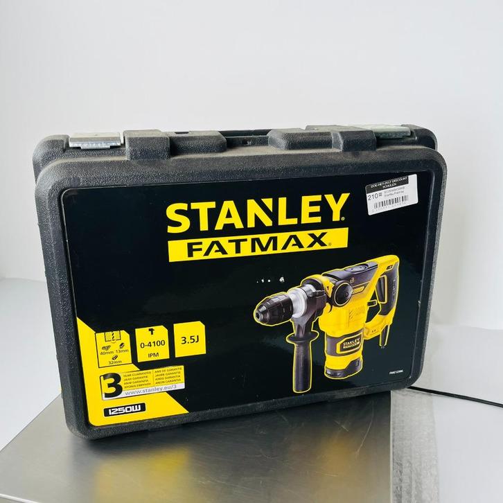 Stanley Fatmax FME1250K-QS boorhamer - NEW - 2 in stock, Doe-het-zelf en Bouw, Gereedschap | Boormachines, Nieuw, Boor- en/of Breekhamer