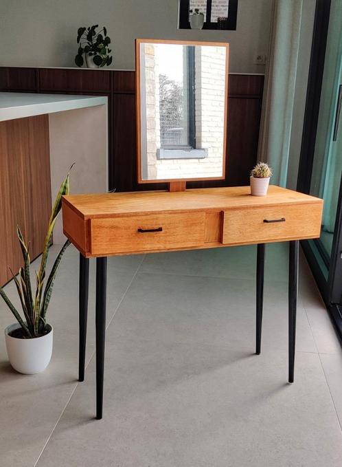 Prachtige vintage spiegelcommode, Maison & Meubles, Chambre à coucher | Canapés-lits, Comme neuf, Brun, Noir, Enlèvement ou Envoi