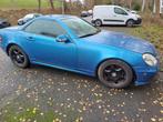 mercedes slk, Auto's, Mercedes-Benz, Automaat, Cabriolet, Blauw, Grijs