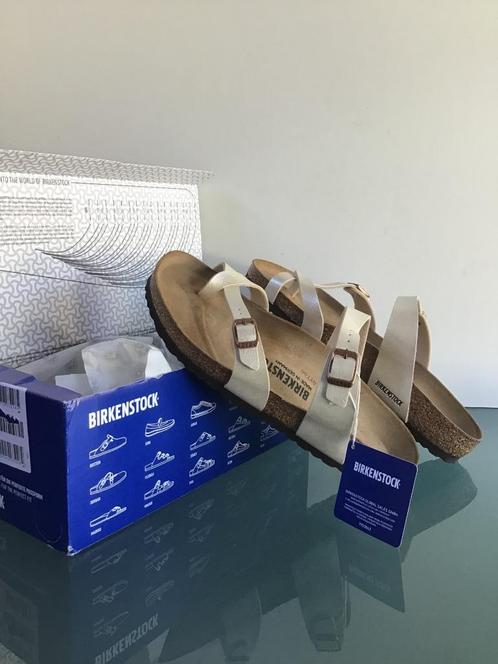 Gratis Verzenden | Birkenstock nieuwe beige slippers 40, Kleding | Dames, Schoenen, Nieuw, Slippers, Beige, Verzenden