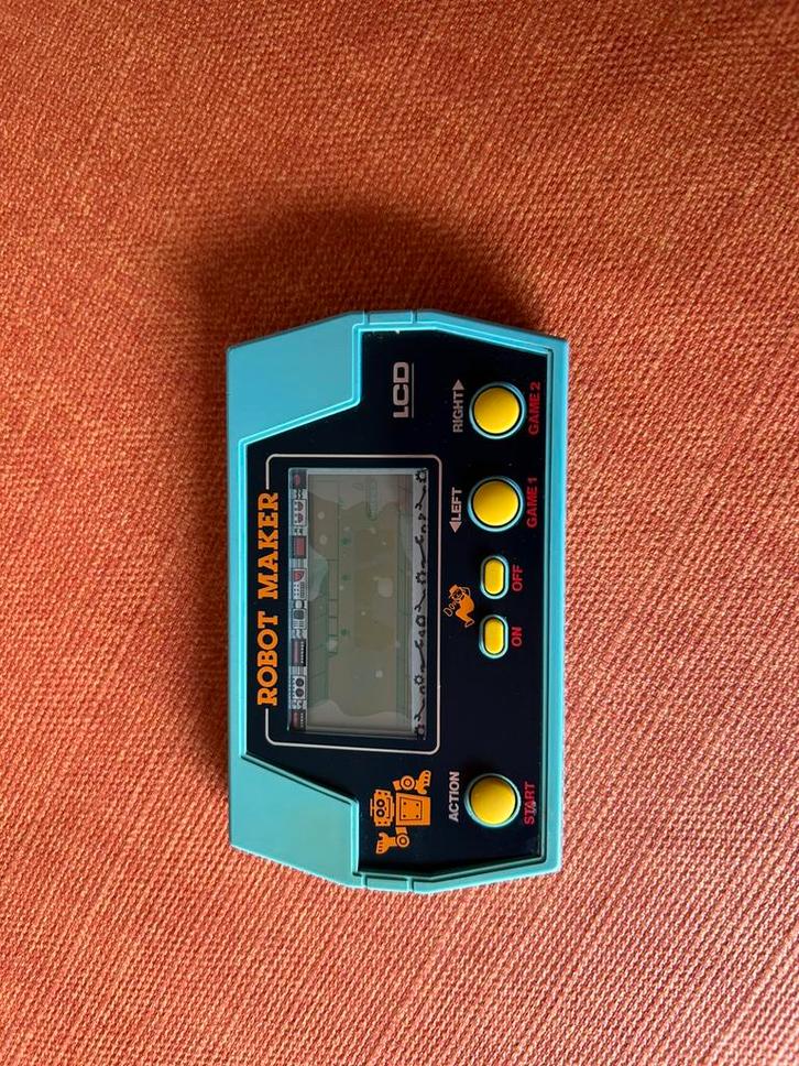 Zeldzaam vintage LCD-spel – Robot Maker met originele doos!, Games en Spelcomputers, Spelcomputers | Overige, Gebruikt, Ophalen of Verzenden