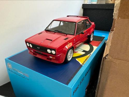 1/18 Fiat 131 Abarth - LaudoRacing Models, Hobby en Vrije tijd, Modelauto's | 1:18, Ophalen of Verzenden