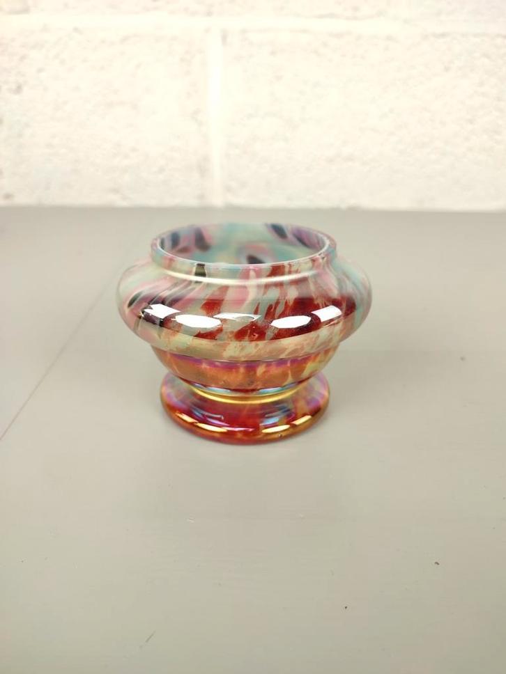 Antiek Kralik Millefiori vaasje, Antiek en Kunst, Antiek | Glaswerk en Kristal, Ophalen of Verzenden