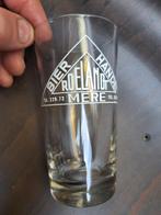 BIERGLAS MERE BROUWERIJ ROELANDT AALST, Verzamelen, Gebruikt, Bierglas, Verzenden