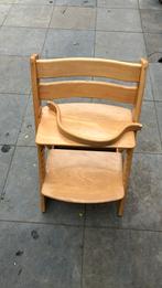 Houten kinderstoel. instelbaar in hoogte, Kinderen en Baby's, Ophalen, Gebruikt, Meegroeistoel