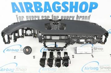 Airbag set Dashboard met grijs stiksels Porsche Cayenne