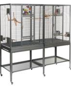 Dubbele Montana kooi, Dieren en Toebehoren, Ophalen, Gebruikt, Vogelkooi