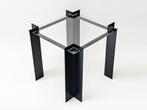 bijzettafel post modern, Minder dan 45 cm, Minder dan 55 cm, Gebruikt, Metaal of Aluminium