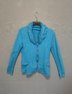 Felblauwe trui met speciale hals van MET (S), Blauw, Met, Ophalen of Verzenden, Maat 36 (S)