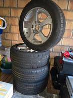 Set (4) zomerbanden op velg te koop, Auto-onderdelen, Banden en Velgen, Ophalen, 215 mm, 16 inch, Banden en Velgen