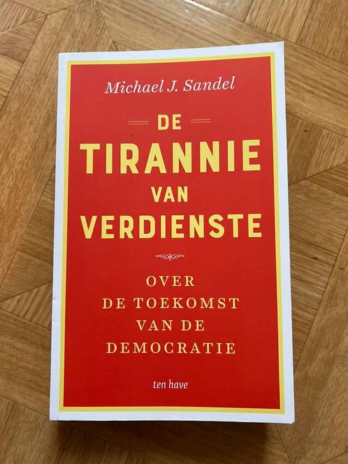 Michael J. Sandel - De tirannie van verdienste, Boeken, Filosofie, Zo goed als nieuw, Algemeen, Ophalen of Verzenden