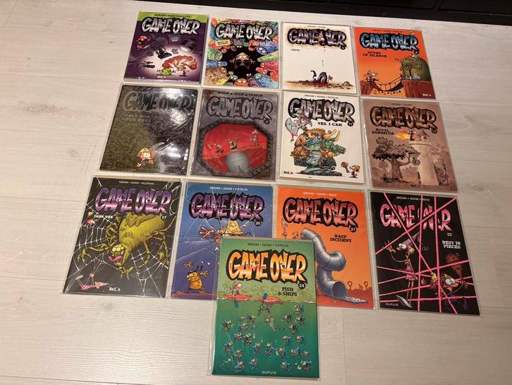 Game Over 13 stuks, Boeken, Stripverhalen, Zo goed als nieuw, Ophalen of Verzenden