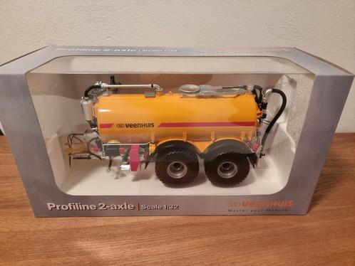 Veenhuis Profiline 2 essieux Universal Hobbies, Hobby & Loisirs créatifs, Voitures miniatures | 1:32, Neuf, Tracteur et Agriculture