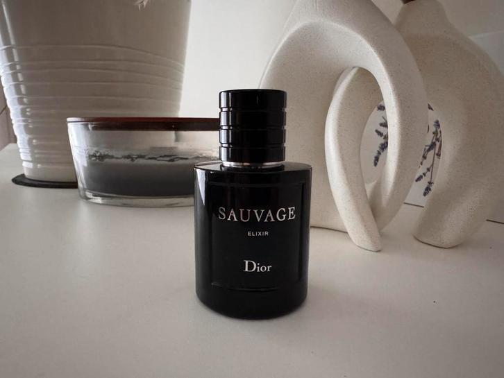 Dior Sauvage Elixir 60 ml, Handtassen en Accessoires, Uiterlijk | Parfum, Zo goed als nieuw, Ophalen of Verzenden