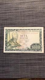 1000 peseta van 1965, Postzegels en Munten, Verzenden, Overige landen, Los biljet