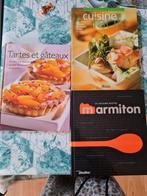 Lot de 3 livres cuisine et pâtisserie neufs jamais servi., Ophalen, Nieuw